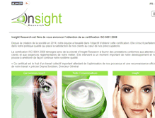 Tablet Screenshot of insight-research.com